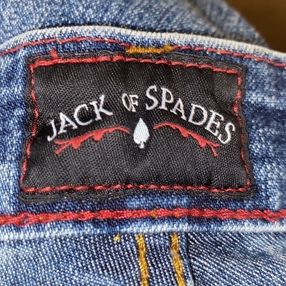 Jack Of Spades High Roller Jeans Stretch #JF4P14M semi-relaxed fit size 36 X 30 - Picture 9 of 16